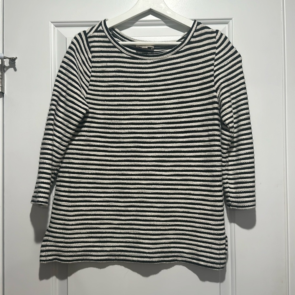 Terry cloth sweater